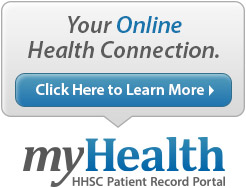 Your Online Health Connection : myHealth - HHSC Patient Record Portal